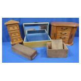 Wood Boxes & Decor