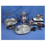Silverplate Entertaining Dishes