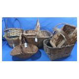 Gathering Baskets, Bentwood Handles & more