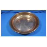 Lg Copper Strainer w/Spider Web Pattern