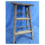 Vintage Wood Step Ladder