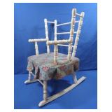 Childs Wooden Rocker