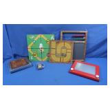 Steeple Chase Game Board, 1960 Baseball Game