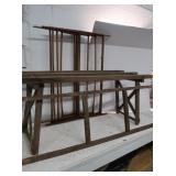 Wood Clothes Drying Rack, Wood Wash Stand