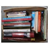 Books-Antiques, Pewter, British Silver, Drug