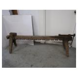 Antique Door Vice 20"Hx63"L (adj)