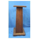 Wood Plant Stand Pillar