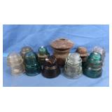 Antique Insulators-Glass, Ceramic