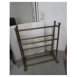 Solid Brass Quilt/Blanket Rack 31x9x37"