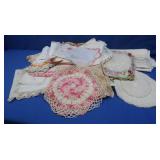 Handmade Lace, Embroidery & more Linens
