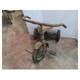 Vintage All Metal Tricycle (rusty)