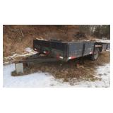 Tagalong Single Axle Trailer 82"wx170"L (title