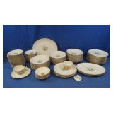 Royal Harvest China Set-USA-Plates, Bowls, Cups,