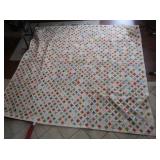 Hand Stitched Pieced Quilt w/Machine Stitches