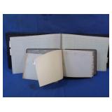 Vintage Checkbooks-some writing