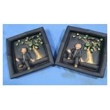 Chalkware Square Wall D?cor