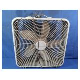 Metal Box Fan 21x21" (works)