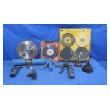 Grease Guns, Oilers, Caulk Gun, 10" Saw Blade