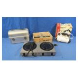 Aluminum Lunch Bucket, Bunn Coffee Warmer,