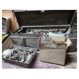 Metal Toolbox 20x8x9"-incl contents