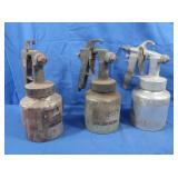 3 Thomas Brand Paint Guns & 2 others