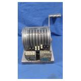 Vintage Paymaster Adding Machine &  Date Stampers