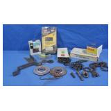 14" Chainsaw Blade, 2-4.5" Grind Wheels, other