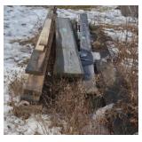 Lg Variety Lumber-various sizes 9"x104", 107" &