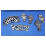 Vintage Cast Metal pcs incl 4 Legs, Marked Relex