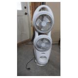 Floor Double Fan