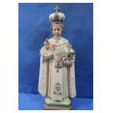 Vintage Infant Jesus of Prague Statue