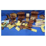 Lg Lot Wood Souvenir Items from Walston PA