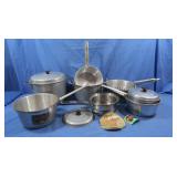 Lg Lot Pots incl Mirro & more