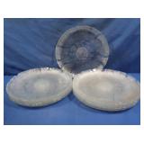9" Glass Salad Plates