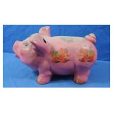 Plaster Piggy Bank (broken)