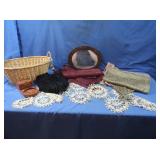 Table Runner, Doilies, Hanging Mirror & more