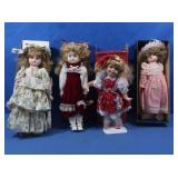 Vintage Porcelain Dolls