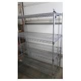 Metal 5-shelf Unit 44Dx47Wx63"H
