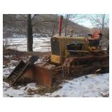 John Deere 1010 Diesel Bulldozer w/HD Tow Chain,