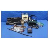 Wire Brush, Goggles, Hearing Protector Earmuffs