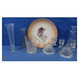 Glass Candle Holders, Vases & more