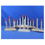 Vintage Christmas Welcome Candles