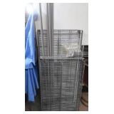 Metal Shelving -2 Legs 64", 2 Legs 60", 2 Shelves