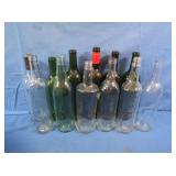 Empty Wine Bottles