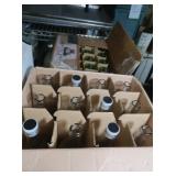 Wine Bottles-12 Clear, 24 Green