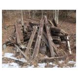Lg Pile RR Ties (varying cond) & more