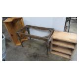 Wooden Shelf & Stand