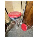 2 Bar Stools-30"Hx12"Dia (unassembled)