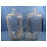 2-6 Gal Glss Wine Jugs