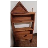 Wooden Shelf 19x6x38"